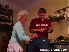 Grannie Solitarily Wants Ass-fuck